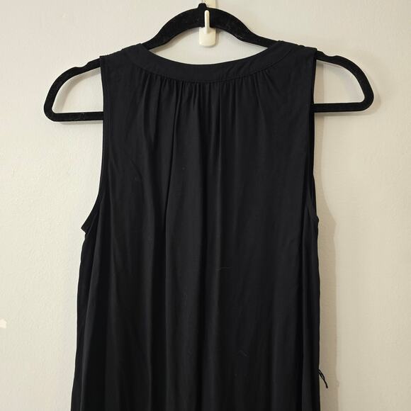NWT GAP Black Lightweight Sleeveless Summer Beach Dress Size XS Extra Small - Picture 7 of 12